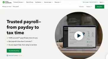 Quickbooks Payroll Homepage