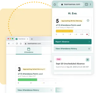 Instant Employee Sign In Employee Self-Service | TeamSense