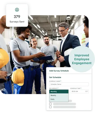 Solutions improved employee engagement